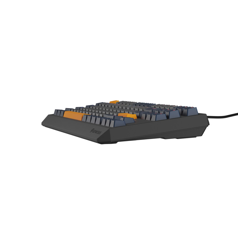 GENESIS herná klávesnica THOR 230/TKL/RGB/Outemu Panda/Drôtová USB/US layout/Naval Blue Negative