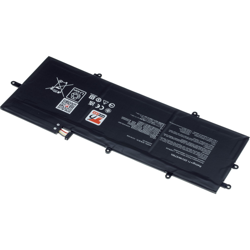 Batéria T6 Power pre Asus ZenBook Flip UX360UA, 4940mAh, 57Wh, 3cell, Li-pol
