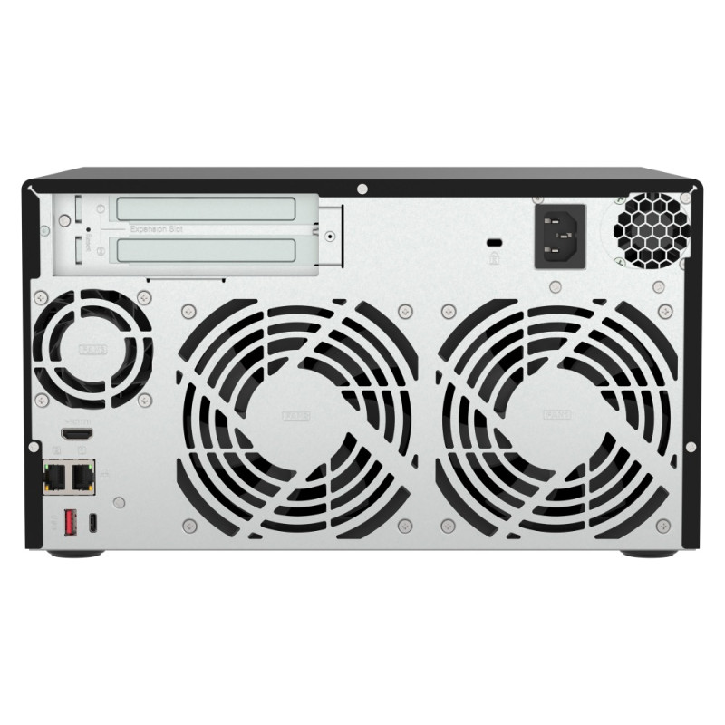 QNAP NVR QVP-85B (6core 4,4GHz, 32GB RAM, 8xSATA, 2xGbE, 2xM.2 NVMe Gen4, 2xPCIe, kamery: 8 (max 64)