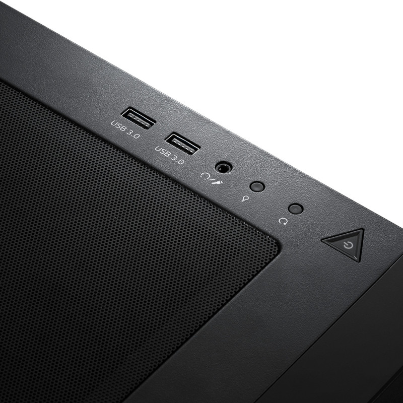 Adata XPG STARKER AIR/Midi Tower/transpar./čierna