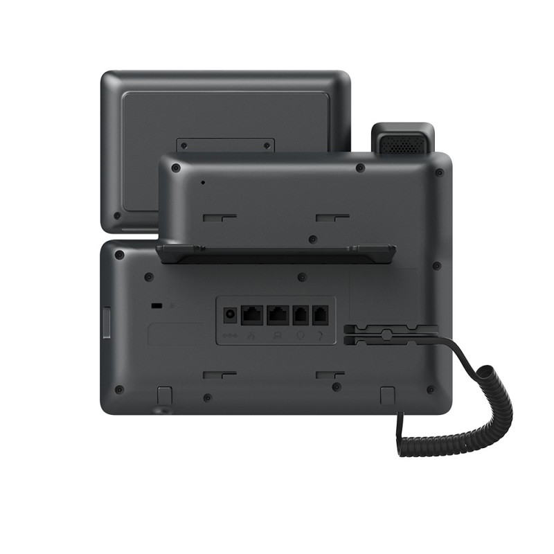 GRANDSTREAM - Fanvil V66 SIP telefón, 7'' bar.disp., WiFi, BT, dual Gbit, PoE, H.264