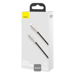 NONAME - Baseus dátový kábel Cafule USB-C/Lightning 1m PD 20W černý