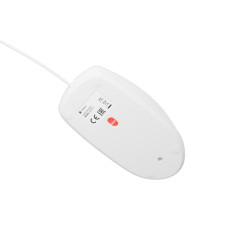 Natec optická myš RUFF 2/1 000 DPI/Kancelárska/Optická/1 000 DPI/Drôtová USB/Biela