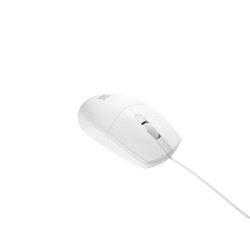 Natec optická myš RUFF 2/1 000 DPI/Kancelárska/Optická/1 000 DPI/Drôtová USB/Biela