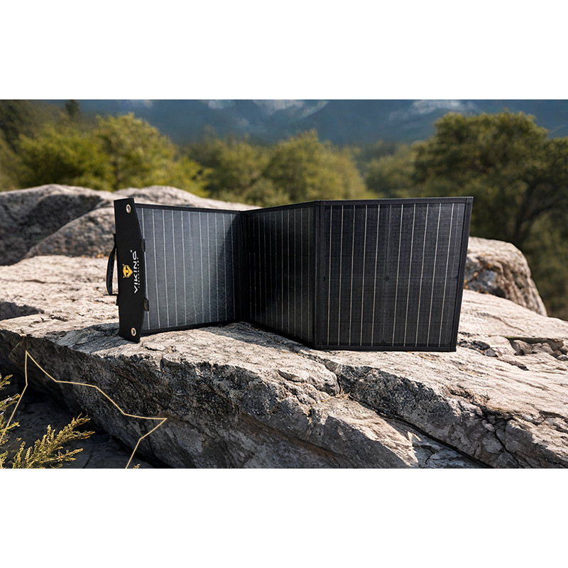 Solárny panel Viking L60 PD/60W výkon/USB-A QC/USB-C PD/