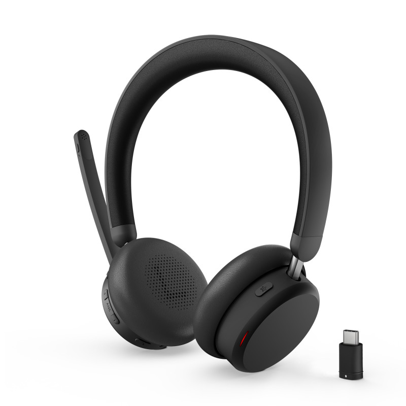 Lenovo Dual-Mode Wireless ANC Headset 6550/ANC/USB-C/BT/MS/čierna