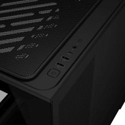 ASUS case PRIME AP202 TG ARGB FANS čierna