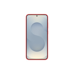 Samsung Silikonový zadný kryt pre Galaxy S25+ Red