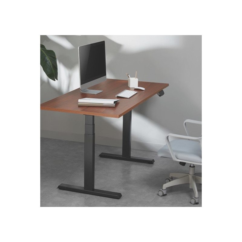 Stolová deska BR168R, 1600 x 800 x 25 mm orech pre výškovo nastaviteľné podnože Brateck
