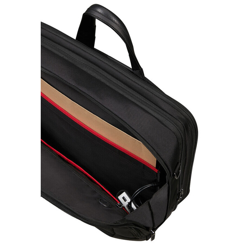 Samsonite PRO-DLX 6 Bailhandle 17.3'' EXP Black