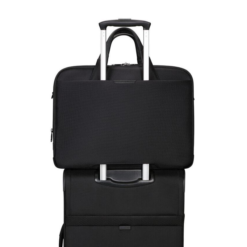 Samsonite PRO-DLX 6 Bailhandle 17.3'' EXP Black