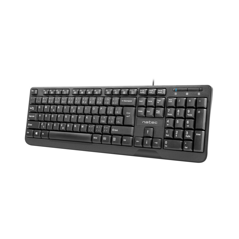 Natec Trout/Drôtová USB/ CZ- SK layout/Čierna