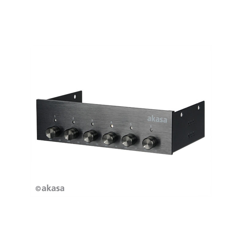 AKASA kontrolný panel 6 ventilátorov