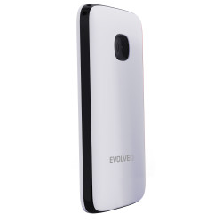 EVOLVEO EasyPhone ID, mobilný telefón pre seniorov, biela