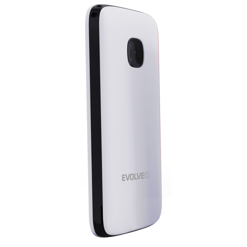 EVOLVEO EasyPhone ID, mobilný telefón pre seniorov, biela
