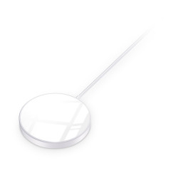 ALIGATOR bezdrôtová nabíjačka ALIGATOR Mag-Pad, určené pre MagSafe, 15W, biela