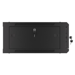 LANBERG RACKOVÁ SKRIŇA 19'' PRO MONTÁŽ NA STENU 4U/600X600 (FLAT PACK) V2 ČIERNA