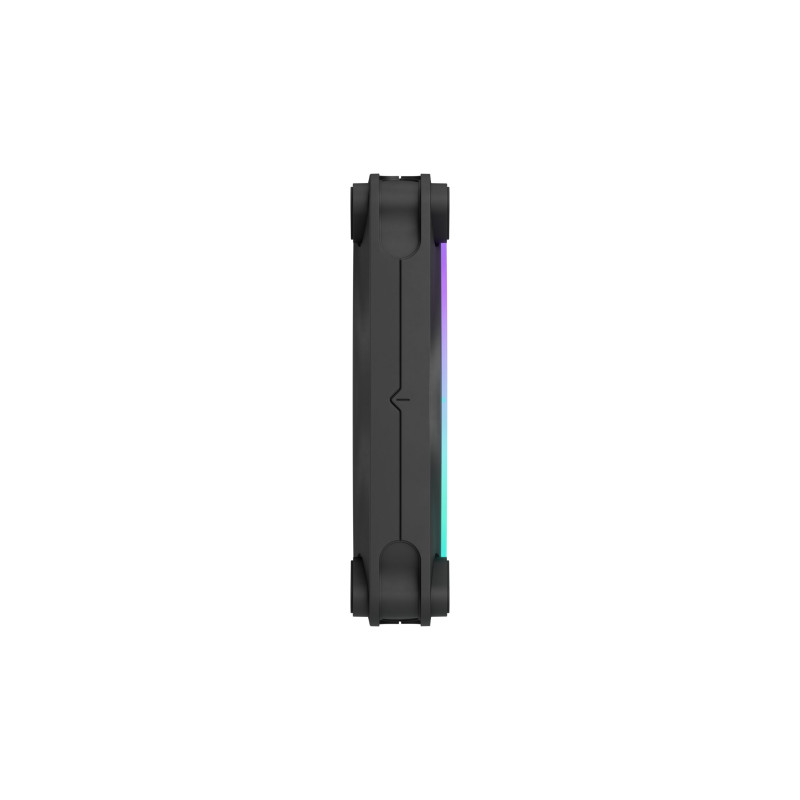 Fractal Design Momentum 12 RGB, 3-pack, Black