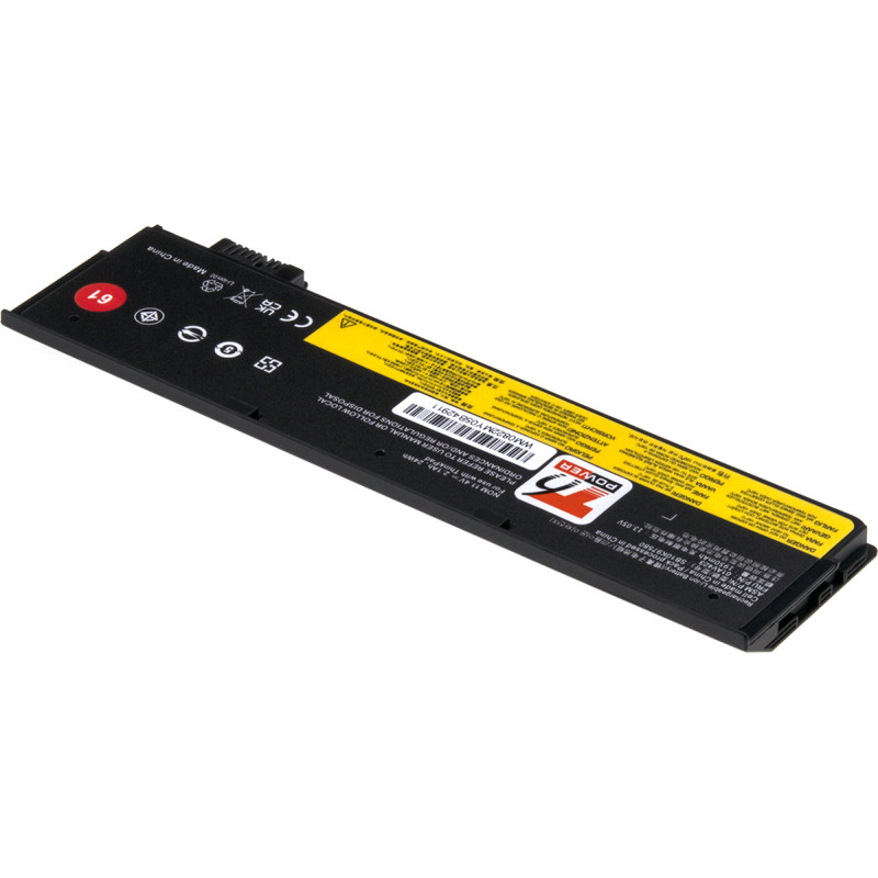 Batérie T6 Power Lenovo ThinkPad T470, T480, T570, T580, 2100mAh, 24Wh, 3cell