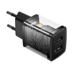 NONAME - Baseus nabíjačka do siete Compact 2xUSB 10,5W čierna