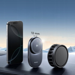 NONAME - Baseus PrimeTrip VC2 Pro Cooling Magnetický Držiak do Autá s Bezdrôtovým Nabíjaním 25W Cosmic Black