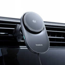 NONAME - Baseus PrimeTrip VC2 Pro Cooling Magnetický Držiak do Autá s Bezdrôtovým Nabíjaním 25W Cosmic Black