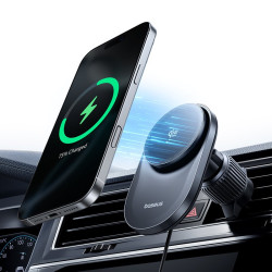 NONAME - Baseus PrimeTrip VC2 Pro Cooling Magnetický Držiak do Autá s Bezdrôtovým Nabíjaním 25W Cosmic Black