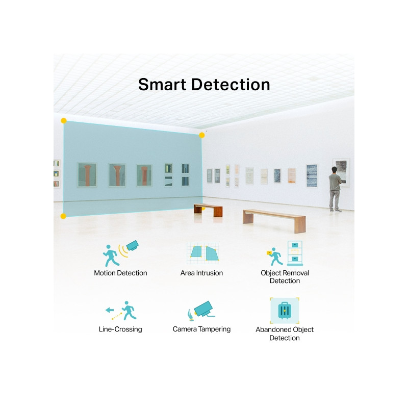 TP-LINK - VIGI C230 Mini (2.8mm) 2MP Dome Network Cam