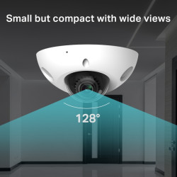 TP-LINK - VIGI C230 Mini (2.8mm) 2MP Dome Network Cam