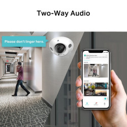 TP-LINK - VIGI C230 Mini (2.8mm) 2MP Dome Network Cam