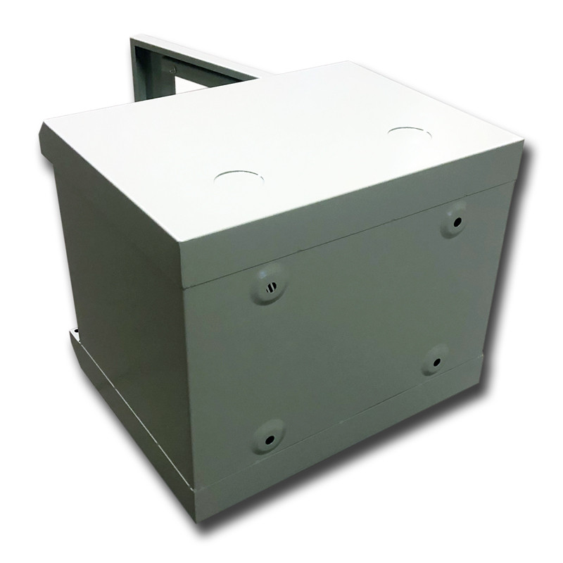 10'' rack jednodielny 6U/280 DATACOM šedý Skl.dv.