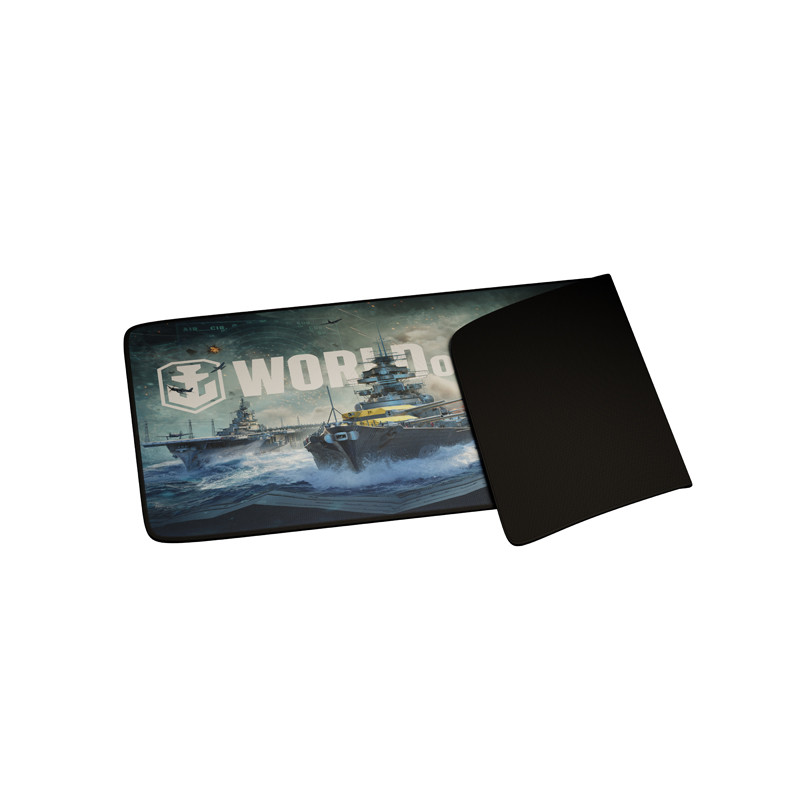 Herná podložka pod myš Genesis CARBON 500 WORLD of WARSHIPS ARMADA, MAXI 90x45cm