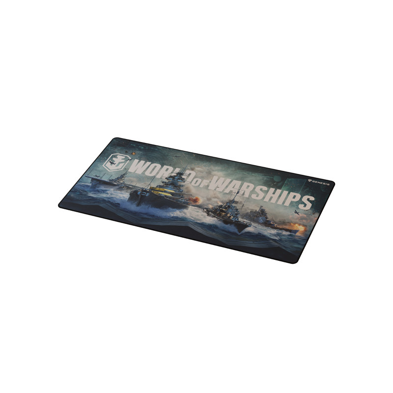 Herná podložka pod myš Genesis CARBON 500 WORLD of WARSHIPS ARMADA, MAXI 90x45cm