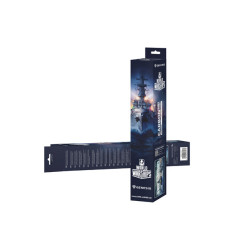Herná podložka pod myš Genesis CARBON 500 WORLD of WARSHIPS ARMADA, MAXI 90x45cm
