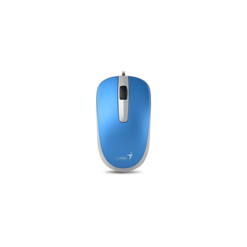 GENIUS DX-120/Kancelárska/Optická/1 200 DPI/Drôtová USB/Modrá