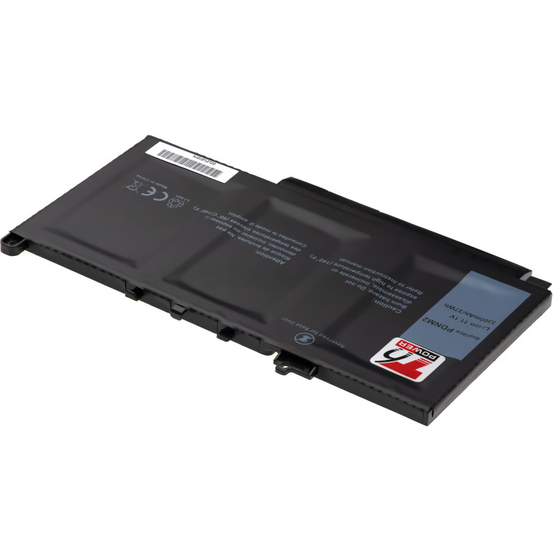 Batéria T6 Power Dell Latitude E7270, Latitude E7470, 3300mAh, 37Wh, 3cell, Li-pol