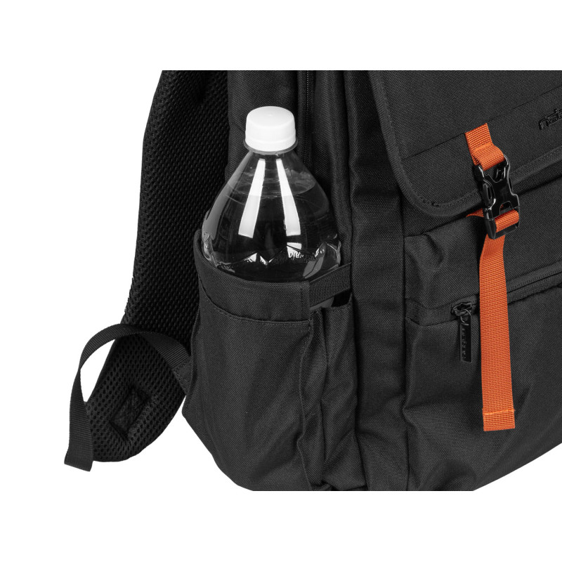 Batoh pre nb Natec NIALA 15,6'', 18 L, čierna - oranžová