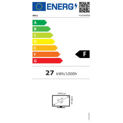 Dell Pre P/P3426WEB/34,1''/IPS/wQHD/100Hz/5ms/Čierna/3RNBD