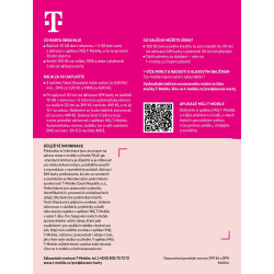 T-mobile Predplatená karta 15GB