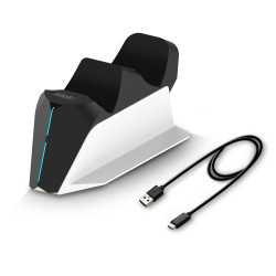 EVOLVEO DockCharge, nabíjacia základňa a stojan pre dva ovládače PS5