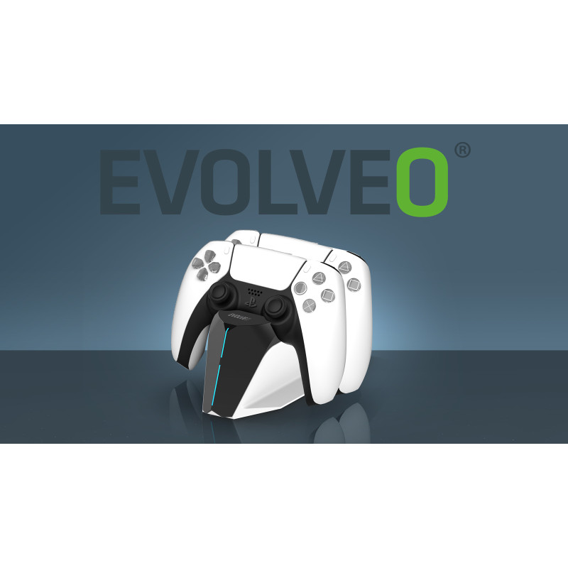 EVOLVEO DockCharge, nabíjacia základňa a stojan pre dva ovládače PS5