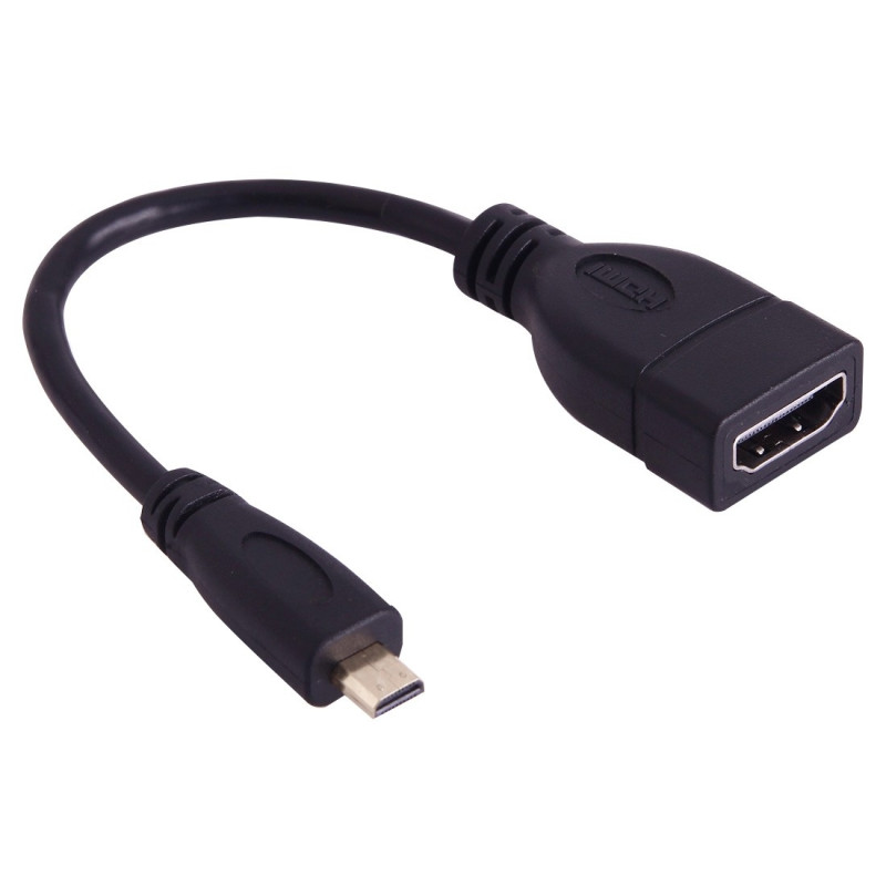 PREMIUMCORD - PromiumCord Flexi adaptér HDMI Typ A samica - micro HDMI Typ D samec pre ohybné zapojenie