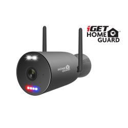 iGET HGNVK109104 - kamerový WiFi set, 3K rozlíšenie, 10CH NVR + 4x kamera so zvukom, IR + LED, CZ app