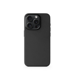 Epico Mag+ kožený kryt iPhone 15 Pro Max - čierna