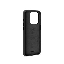 Epico Mag+ kožený kryt iPhone 15 Pro Max - čierna