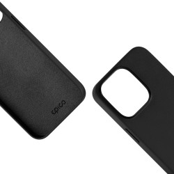 Epico Mag+ kožený kryt iPhone 15 Pro Max - čierna