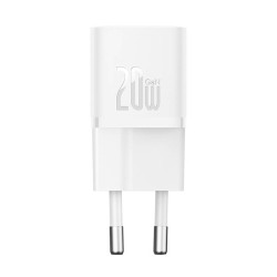 NONAME - Baseus Rýchlonabíjačka do siete GaN5 Mini 20W EU biela
