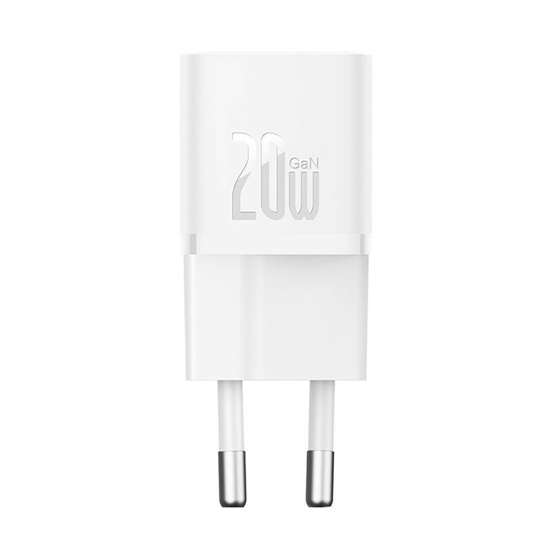 NONAME - Baseus Rýchlonabíjačka do siete GaN5 Mini 20W EU biela