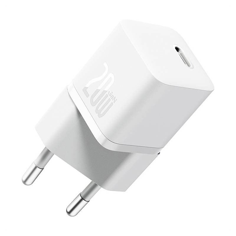 NONAME - Baseus Rýchlonabíjačka do siete GaN5 Mini 20W EU biela