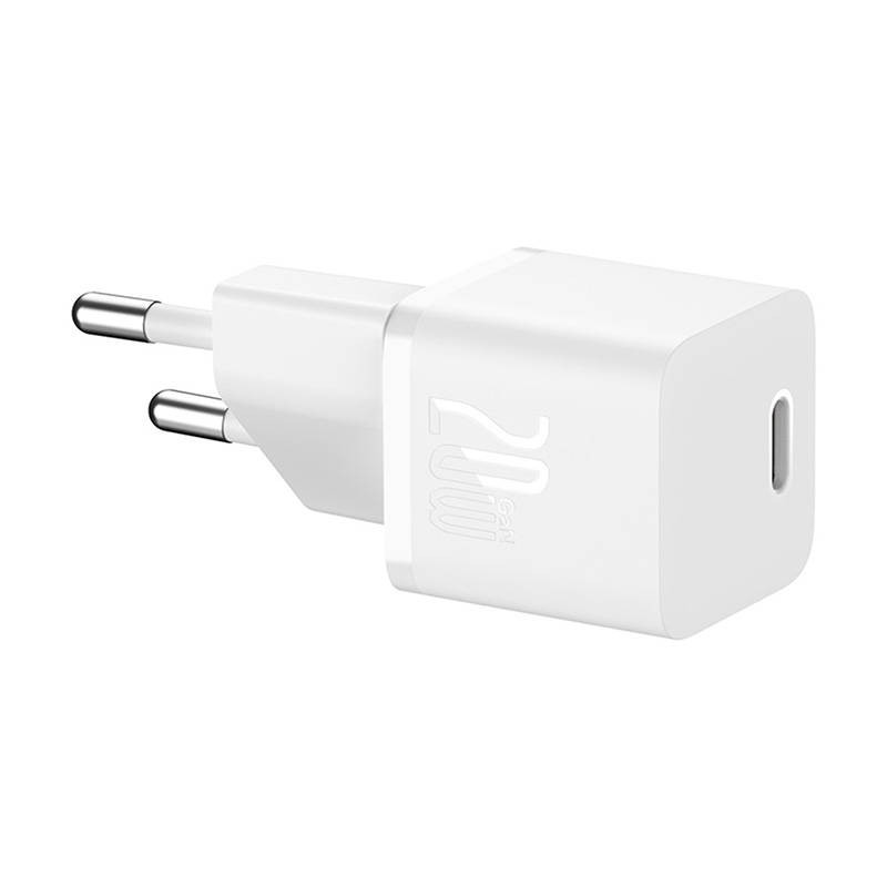 NONAME - Baseus Rýchlonabíjačka do siete GaN5 Mini 20W EU biela